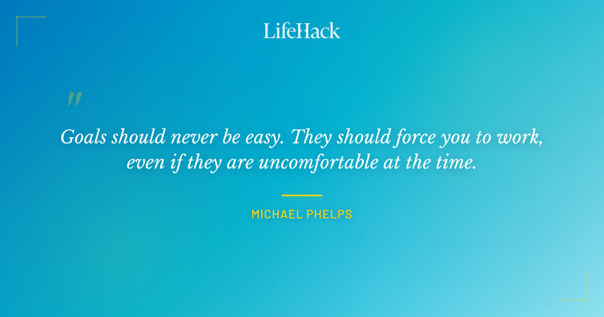 Quote by Michael Phelps