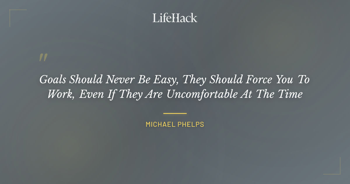Quote by Michael Phelps