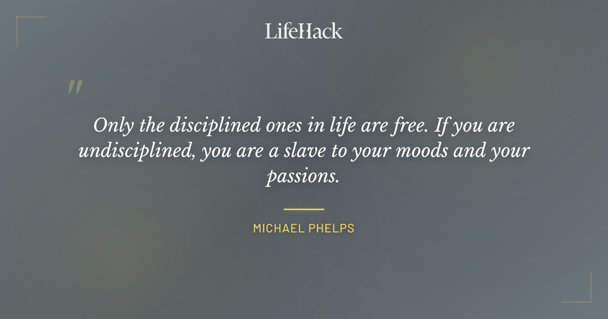Quote by Michael Phelps