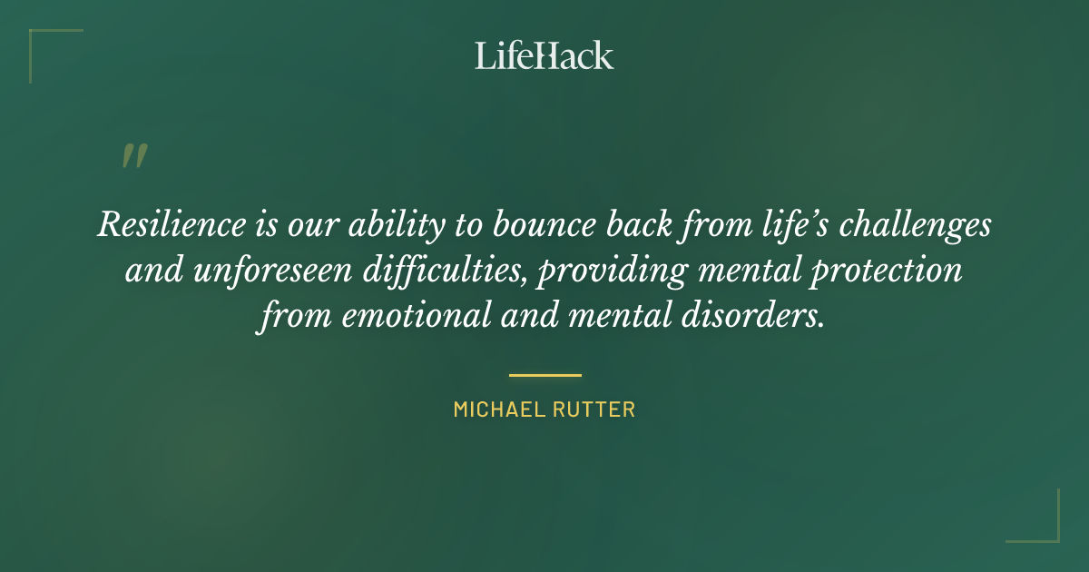 Quote by Michael Rutter