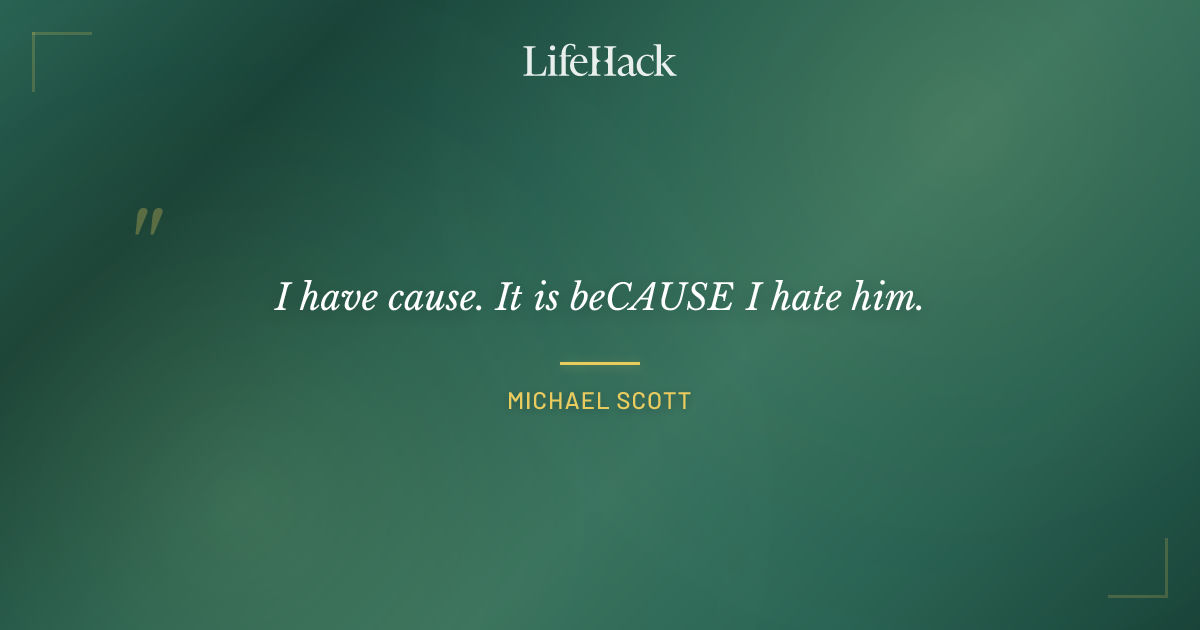 Quote by Michael Scott