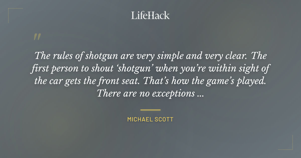 Quote by Michael Scott