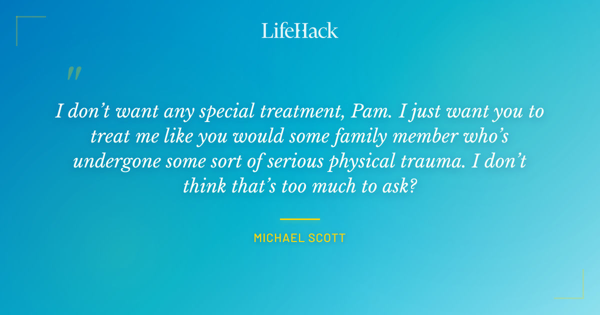 Quote by Michael Scott