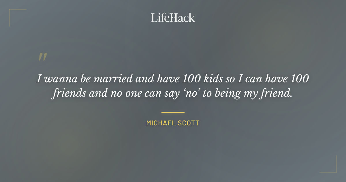 Quote by Michael Scott