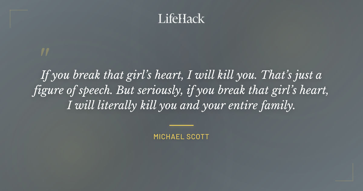 Quote by Michael Scott