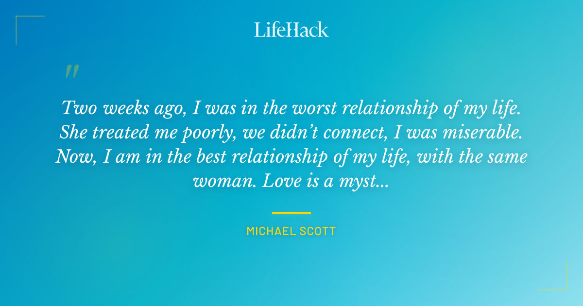 Quote by Michael Scott