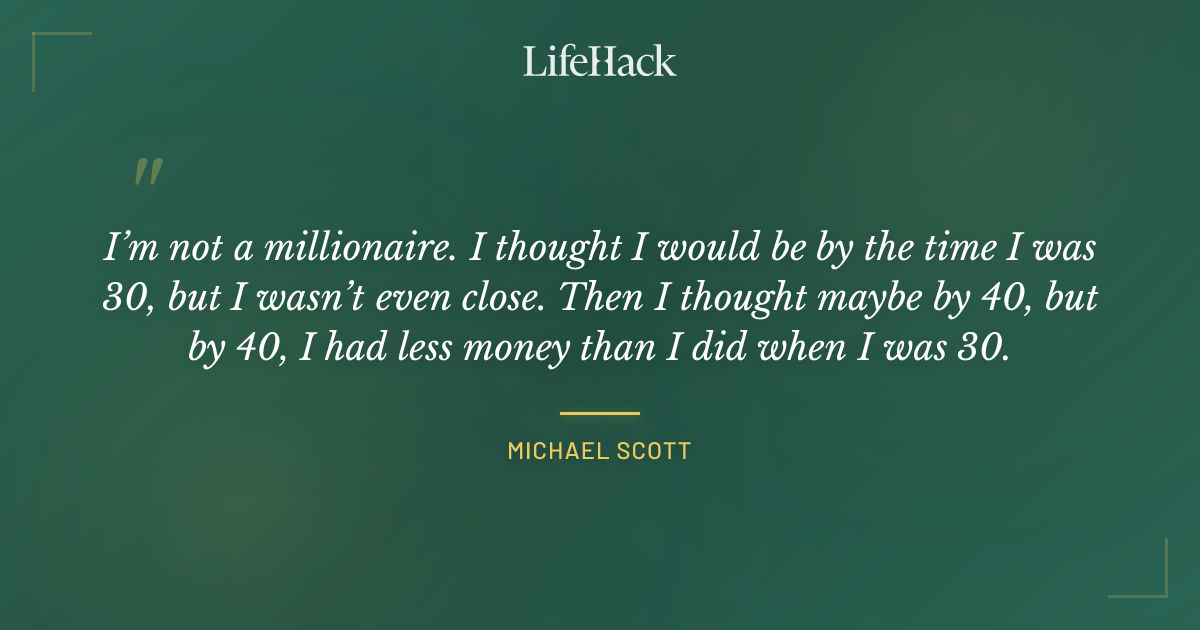 Quote by Michael Scott