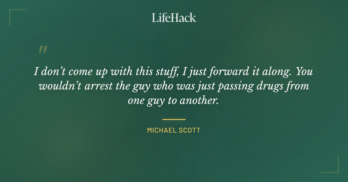 Quote by Michael Scott