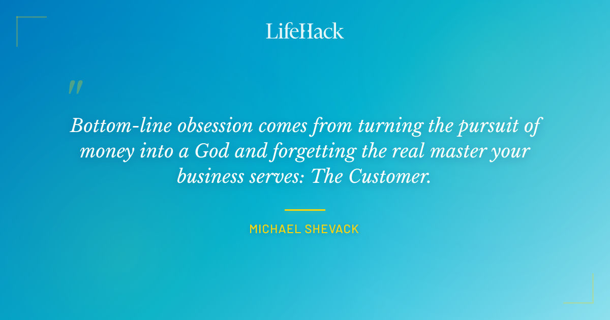 Quote by Michael Shevack