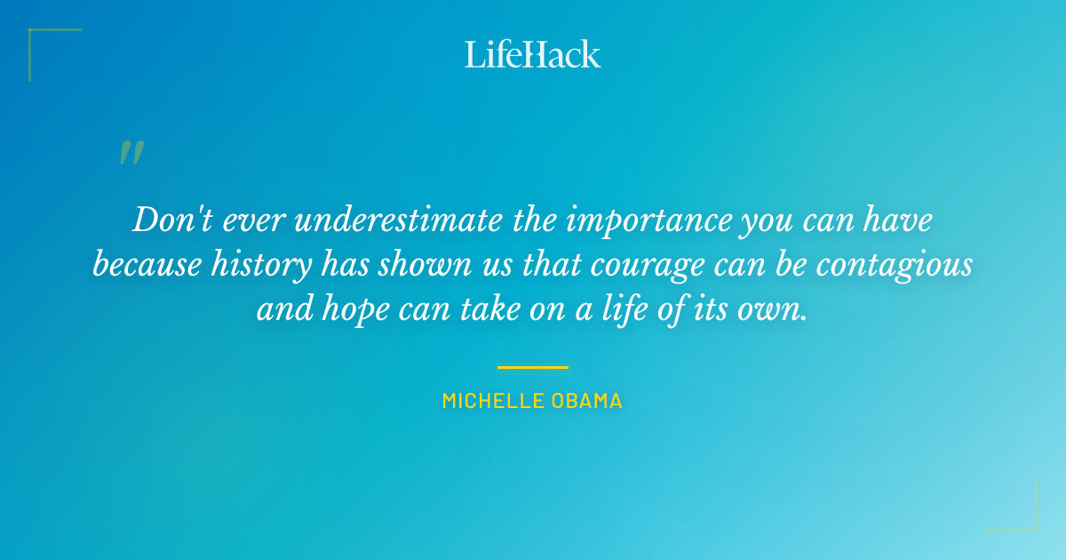 Quote by Michelle Obama