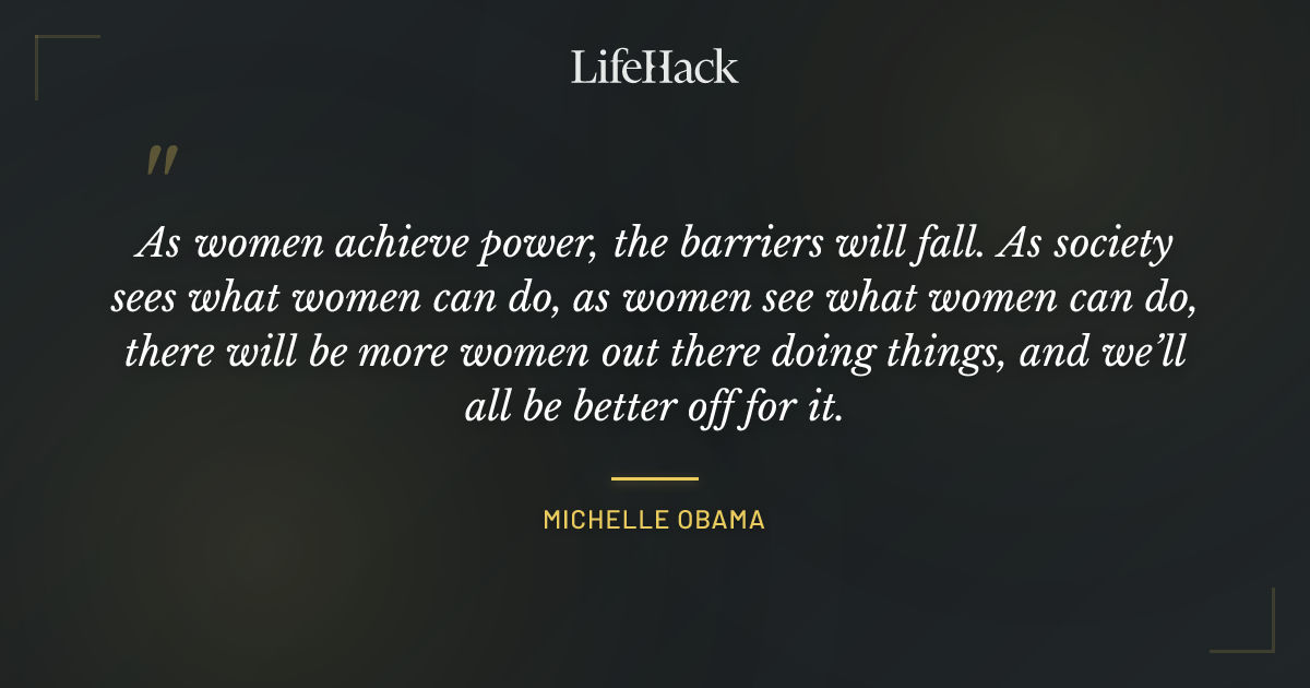 Quote by Michelle Obama