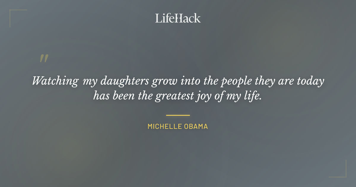 Quote by Michelle Obama