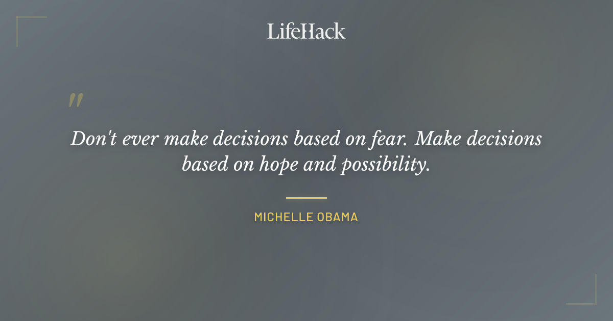 Quote by Michelle Obama
