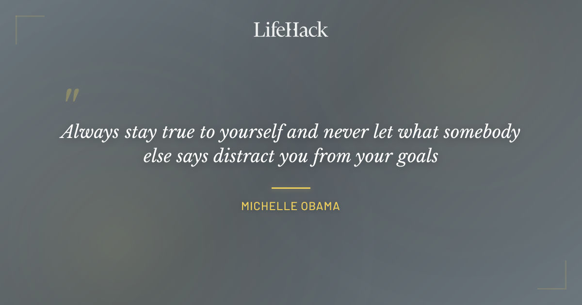 Quote by Michelle Obama