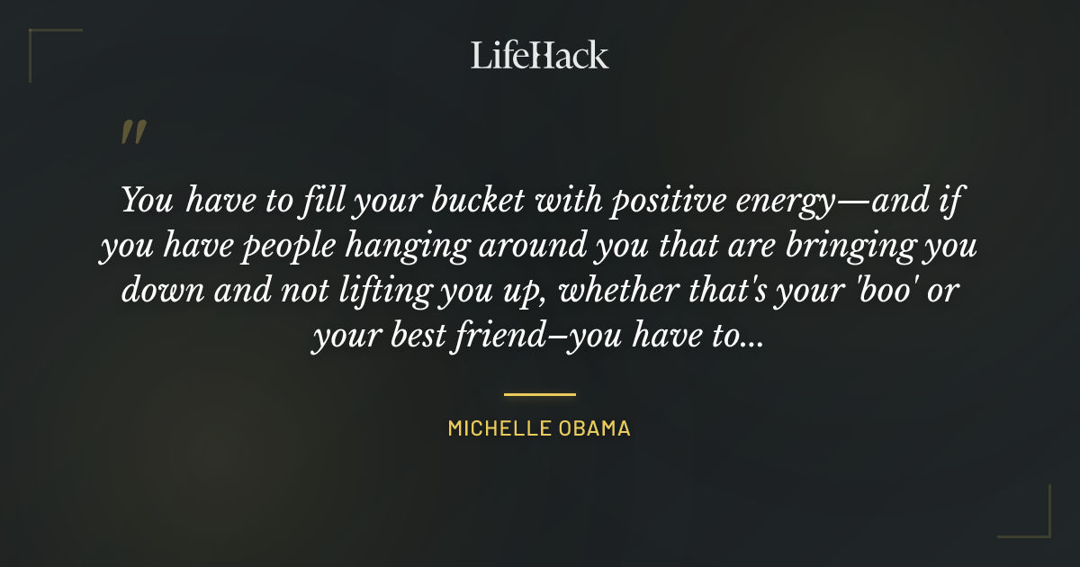 Quote by Michelle Obama