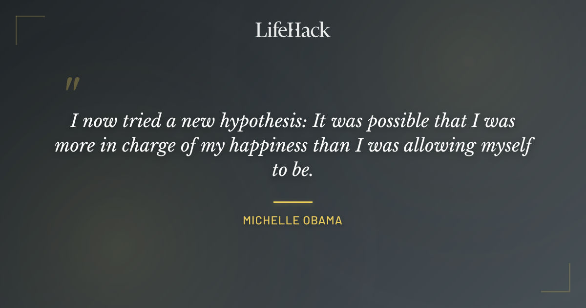 Quote by Michelle Obama
