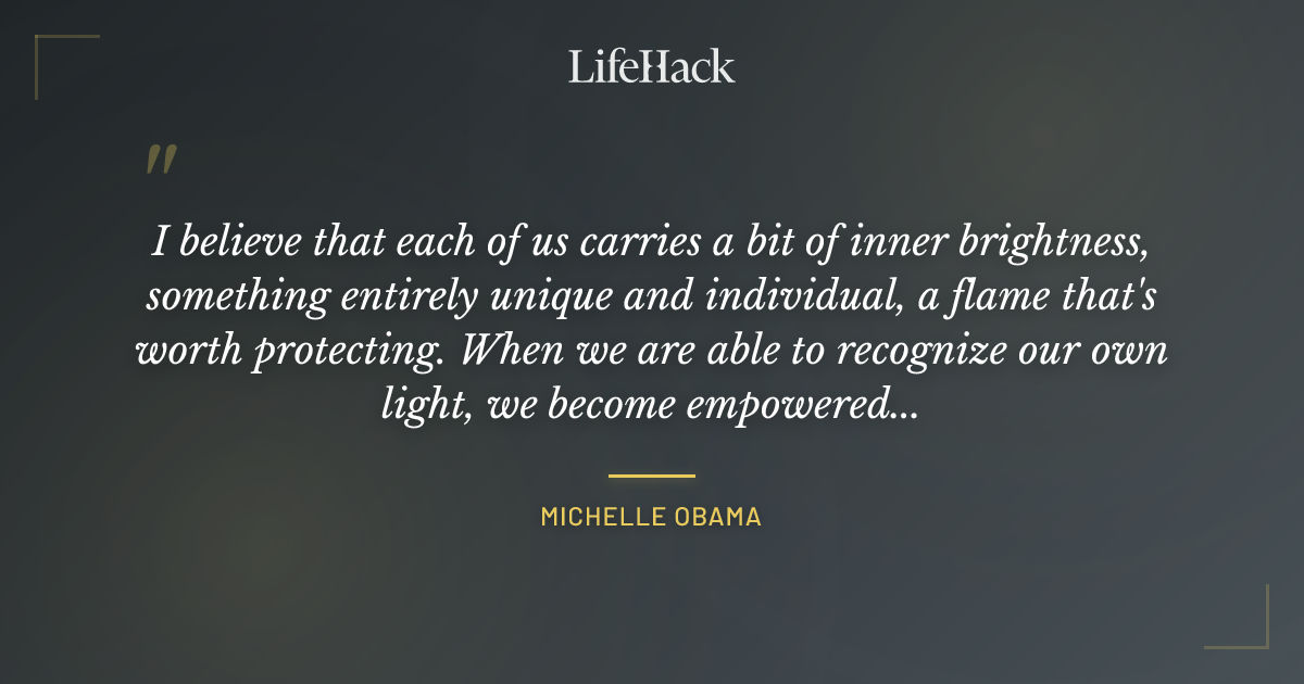 Quote by Michelle Obama