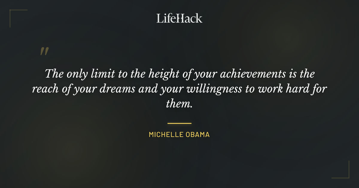 Quote by Michelle Obama