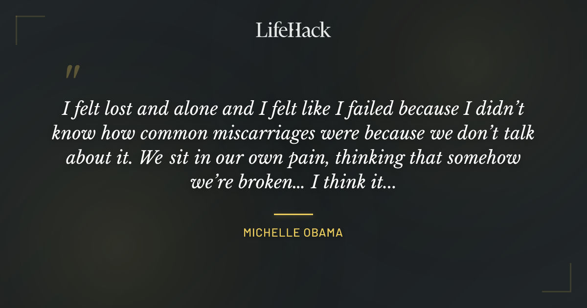 Quote by Michelle Obama