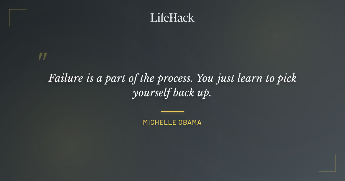 Quote by Michelle Obama