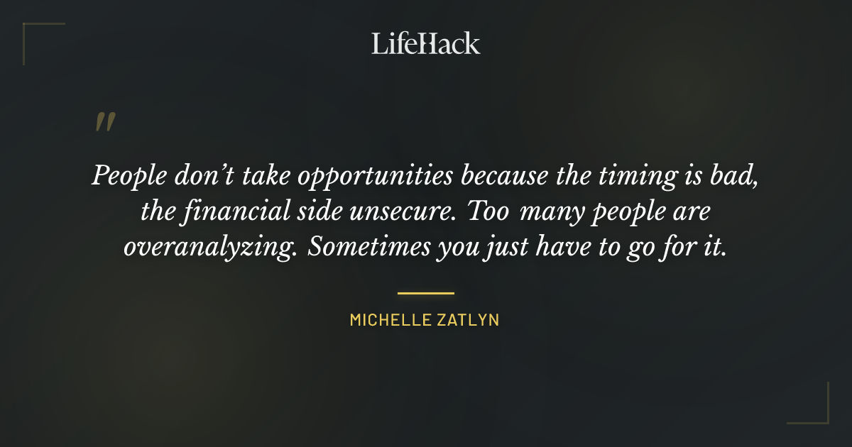 Quote by Michelle Zatlyn