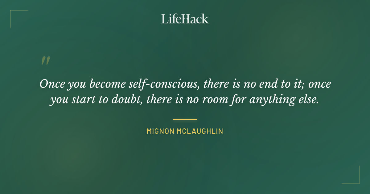 Quote by Mignon McLaughlin