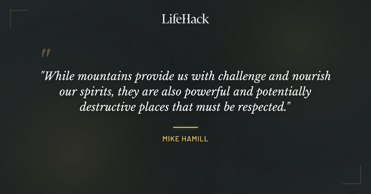 Quote by Mike Hamill