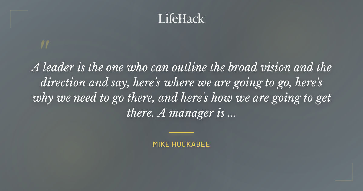 Quote by Mike Huckabee