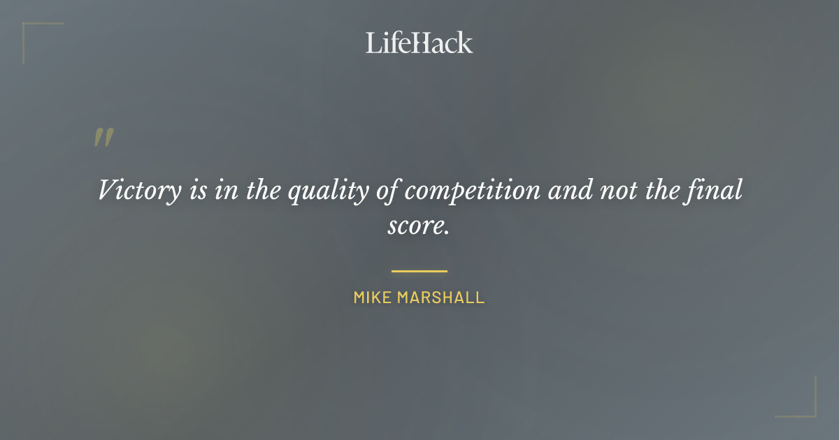 Quote by Mike Marshall