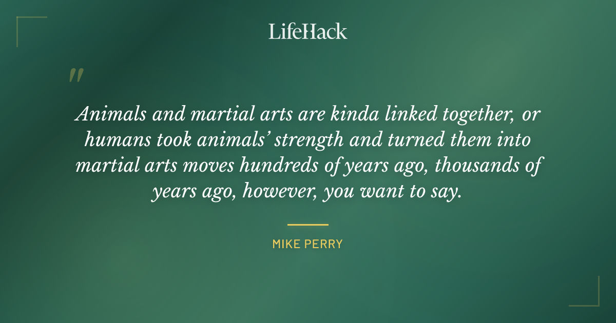 Quote by Mike Perry