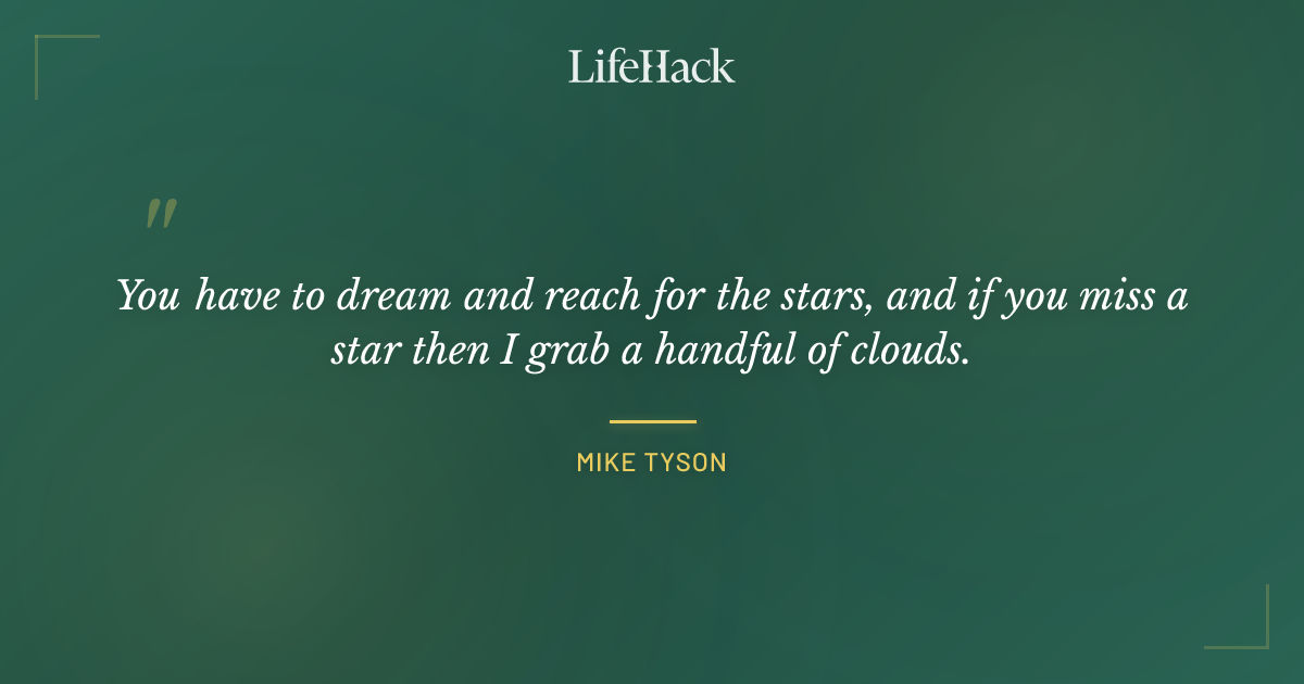 Quote by Mike Tyson