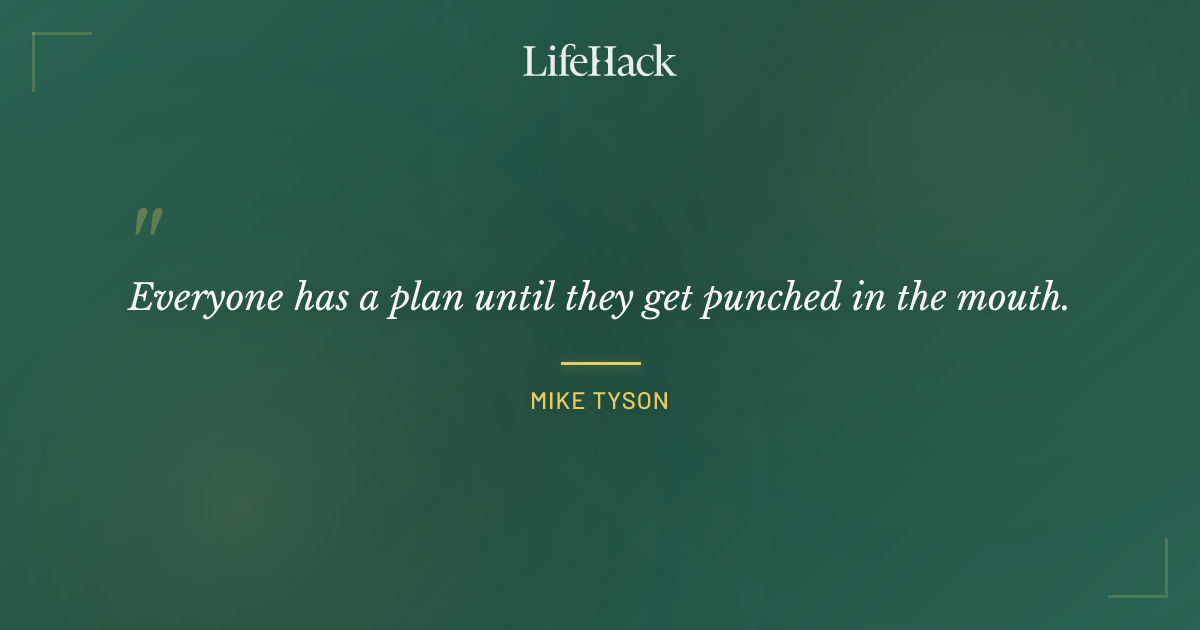 Quote by Mike Tyson