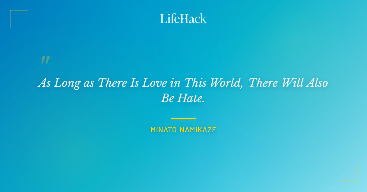 Quote by Minato Namikaze