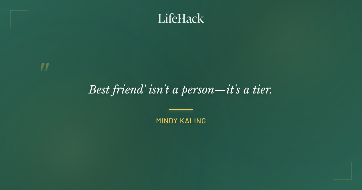 Quote by Mindy Kaling
