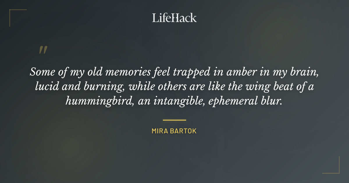 Quote by Mira Bartok