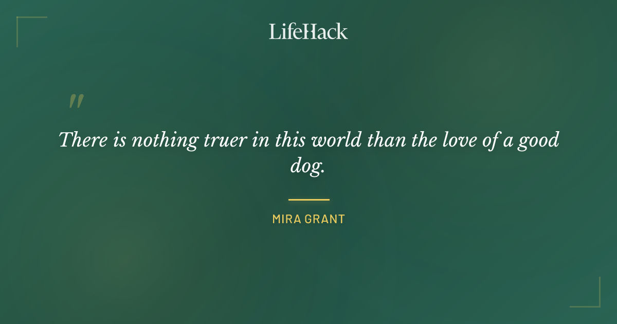 Quote by Mira Grant