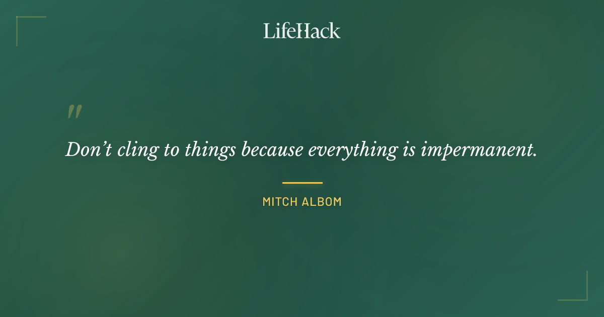 Quote by Mitch Albom