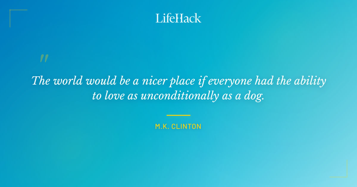 Quote by M.K. Clinton