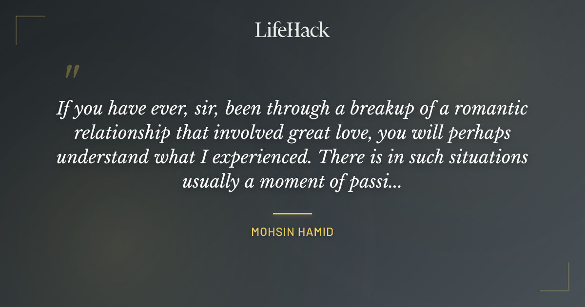 Quote by Mohsin Hamid