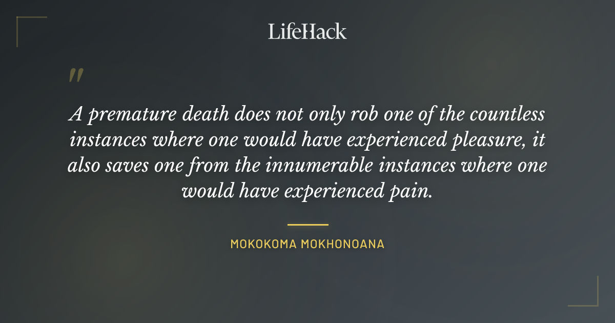 Quote by Mokokoma Mokhonoana