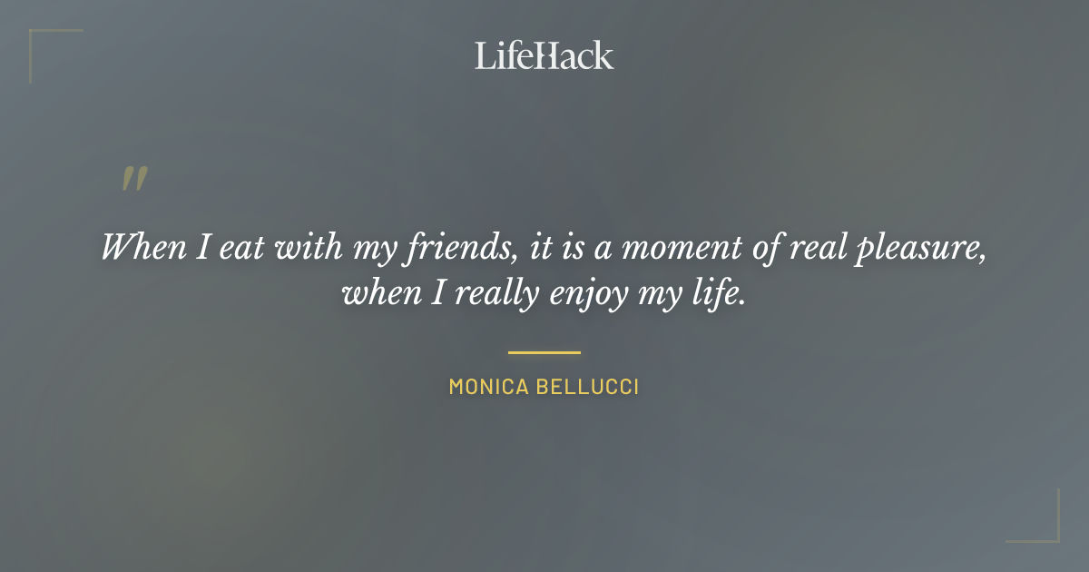 Quote by Monica Bellucci
