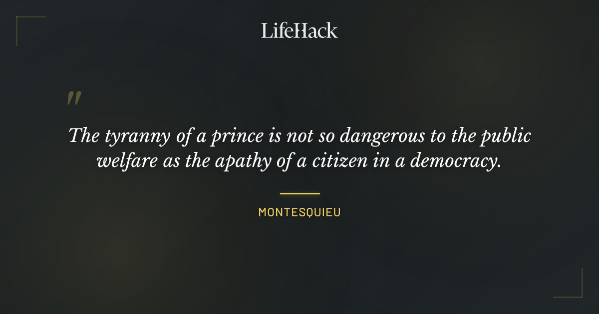 Quote by Montesquieu