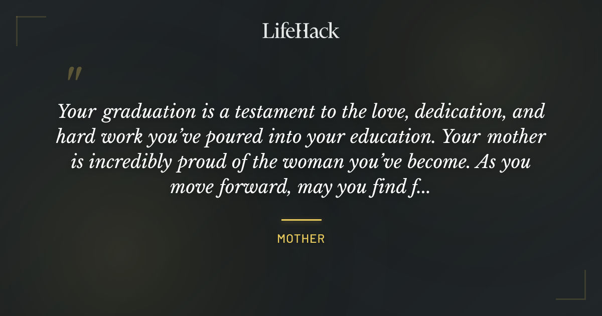 Quote by Mother