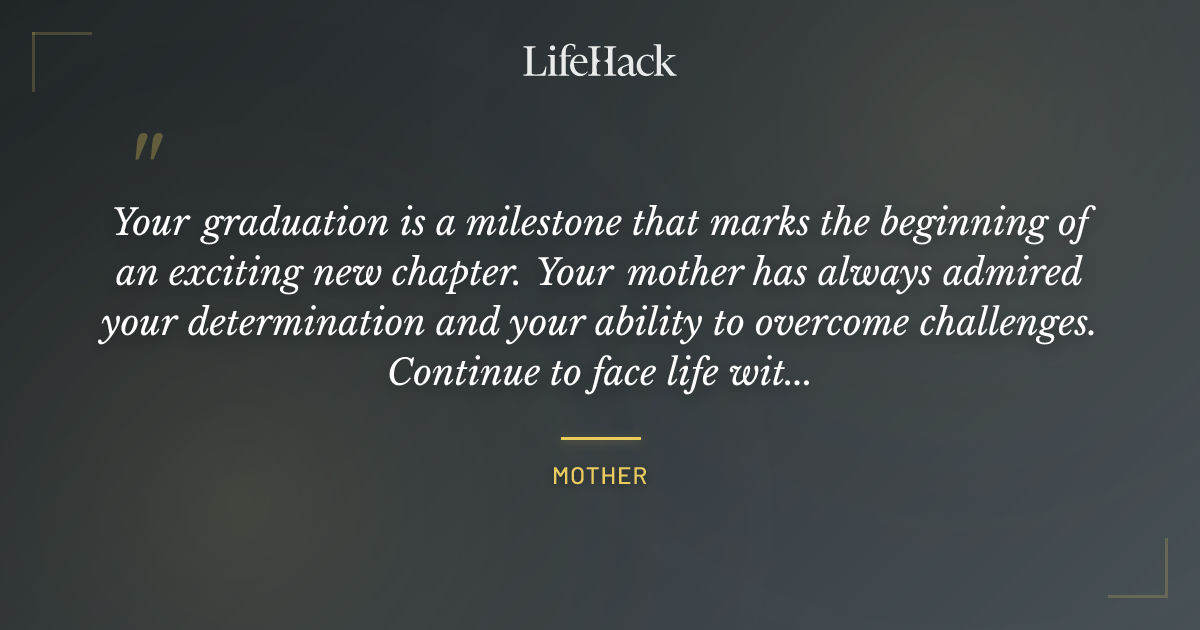 Quote by Mother