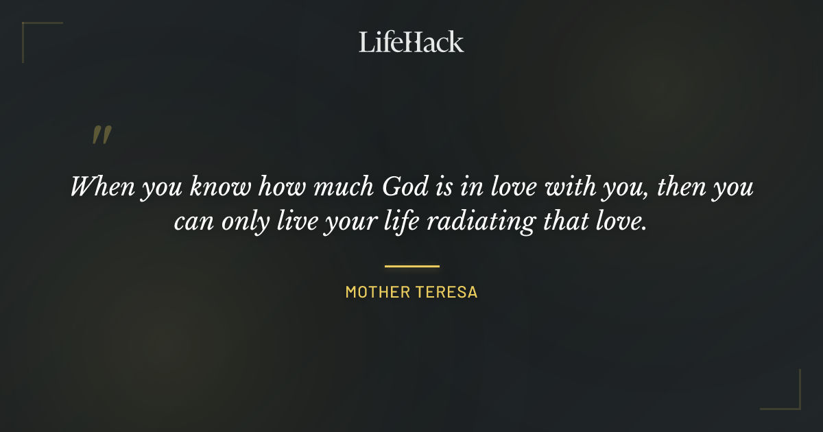 Quote by Mother Teresa