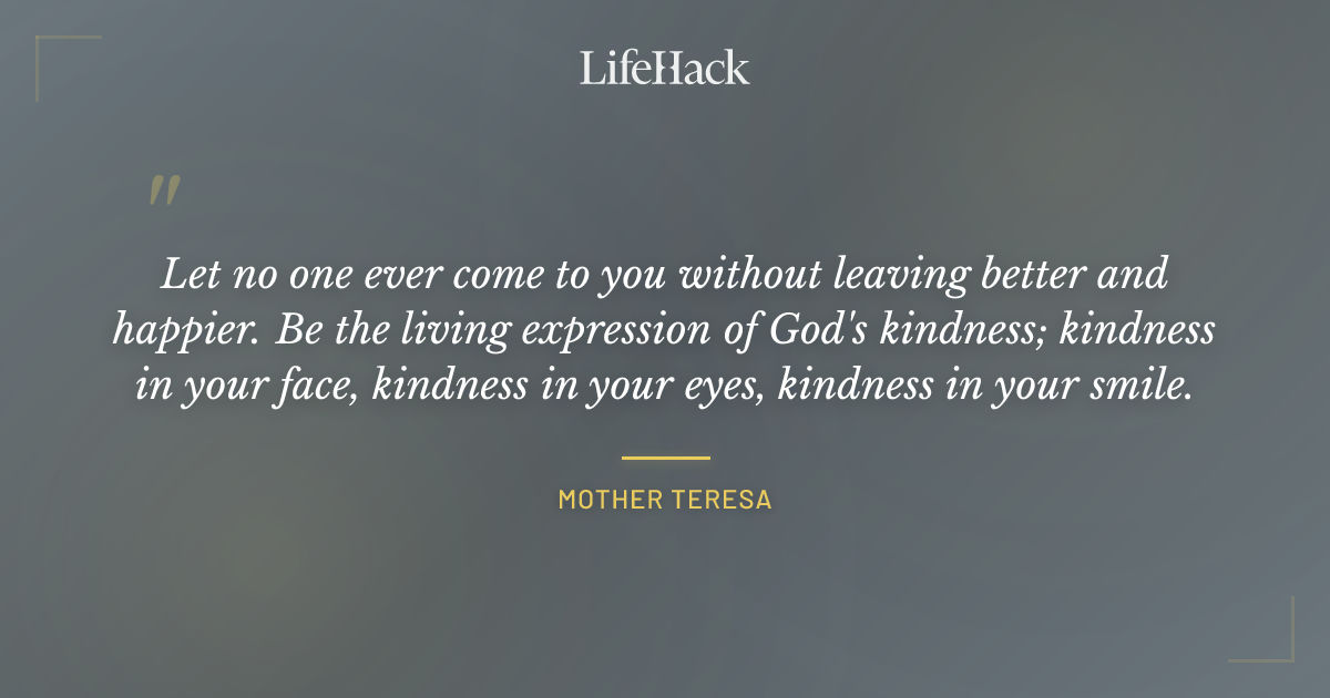 Quote by Mother Teresa