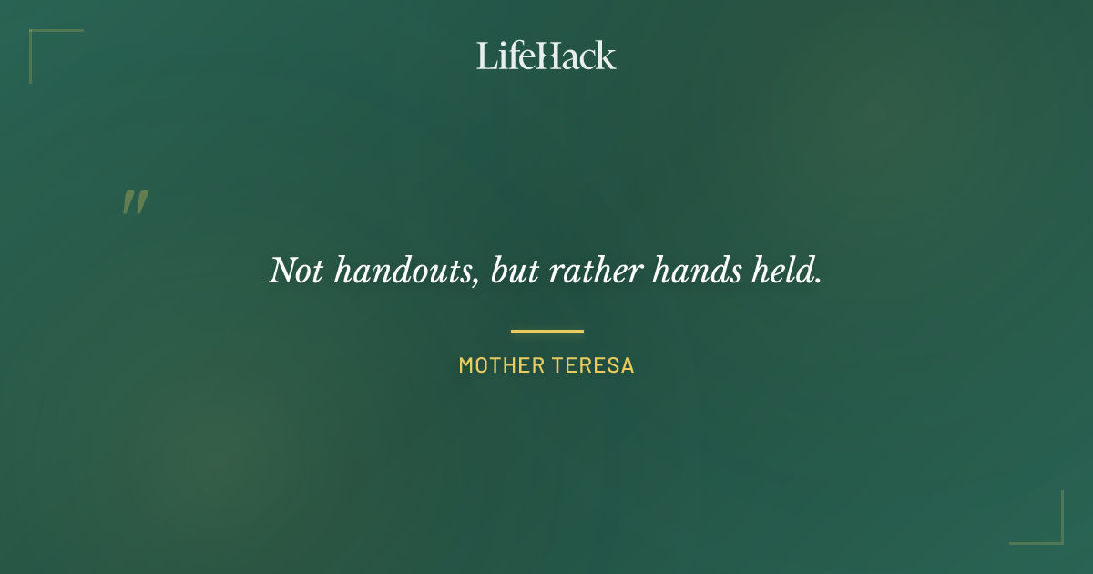 Quote by Mother Teresa