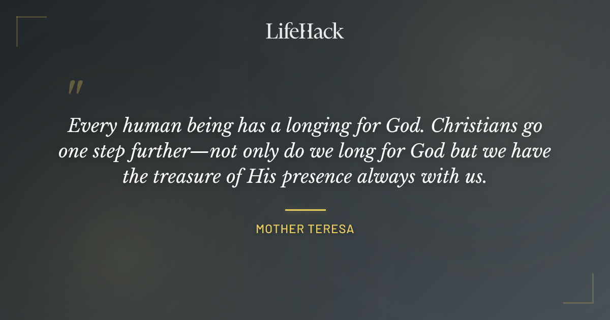 Quote by Mother Teresa