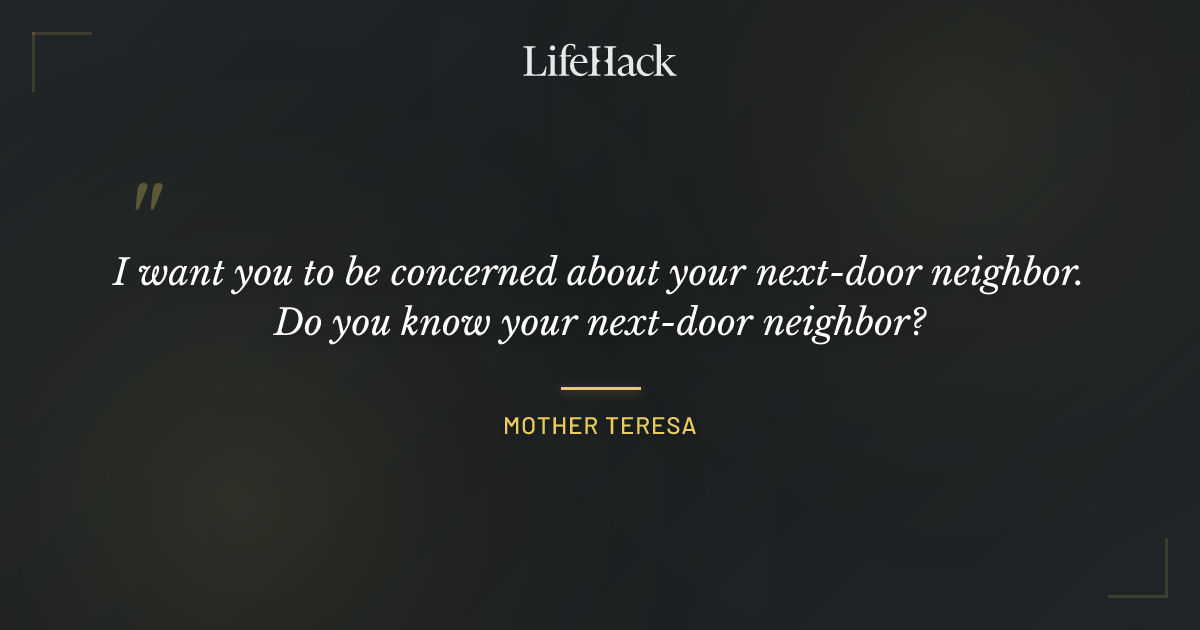 Quote by Mother Teresa