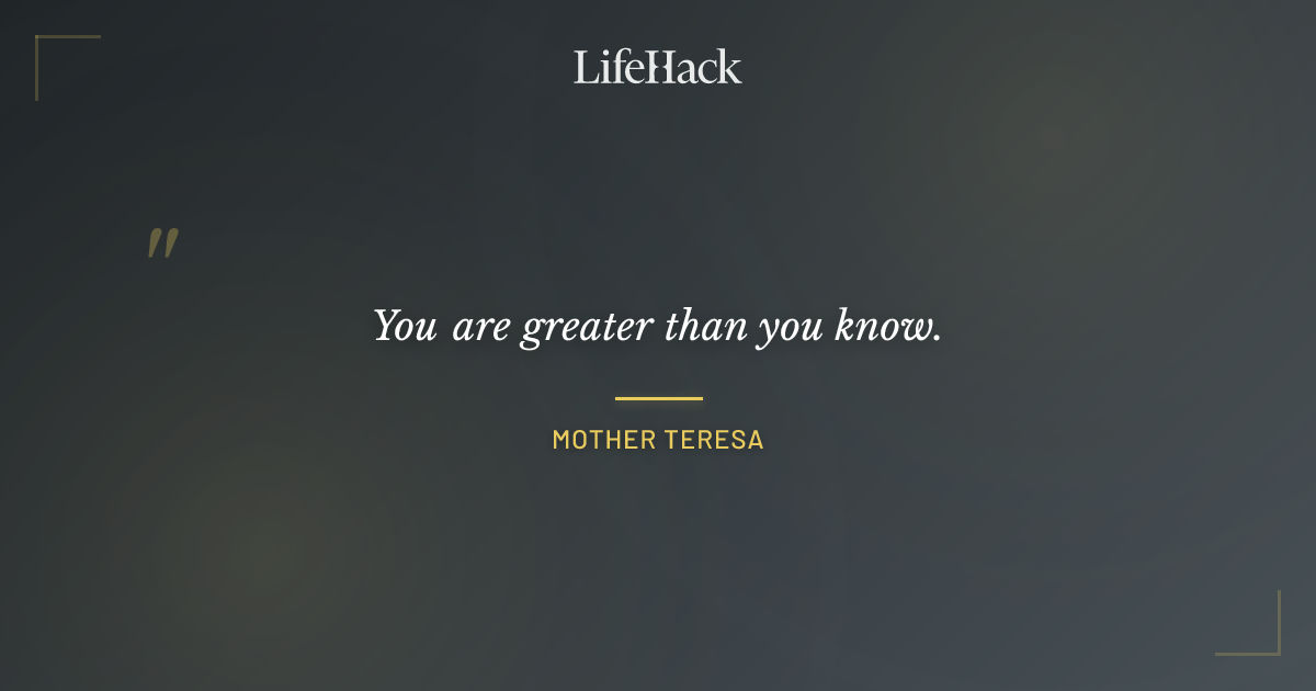 Quote by Mother Teresa